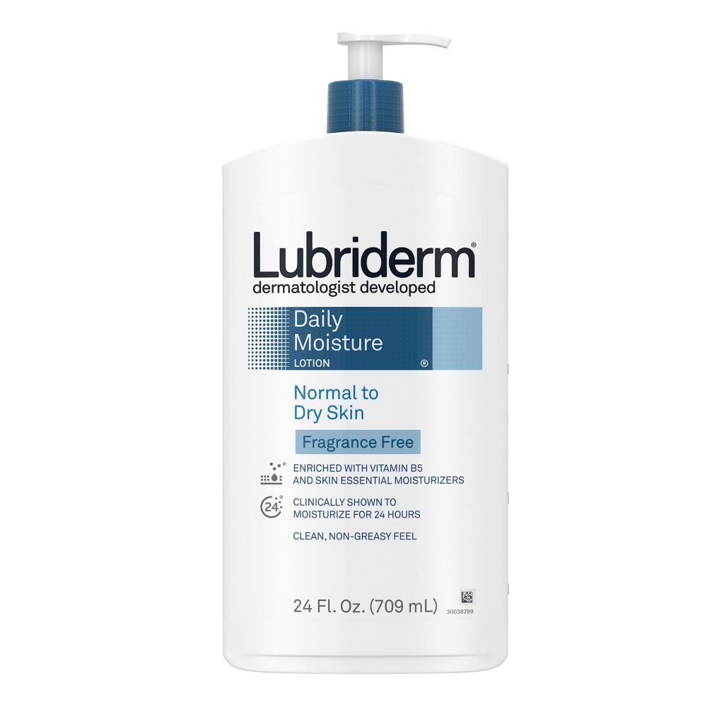 Crema hidratante para pieles sensibles Lubriderm Express Shop Miami
