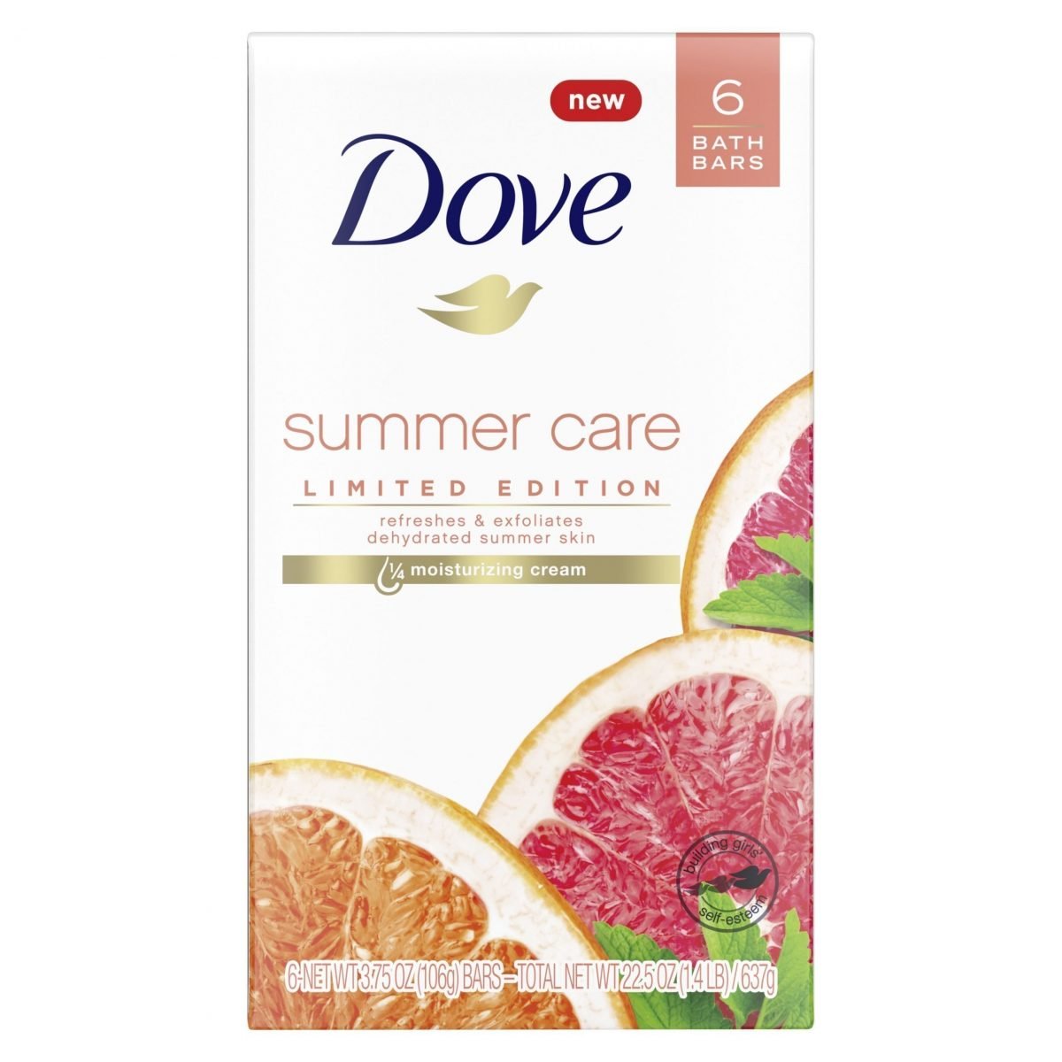 Jabón Dove Summer Care Beauty Bar 1