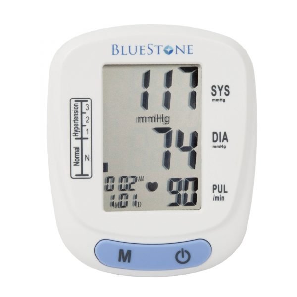 Monitor de presión arterial LCD Bluestone automático
