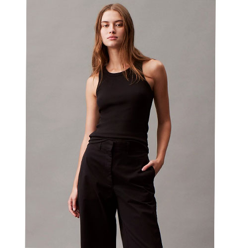 Pantalón para mujer negro bota ancha